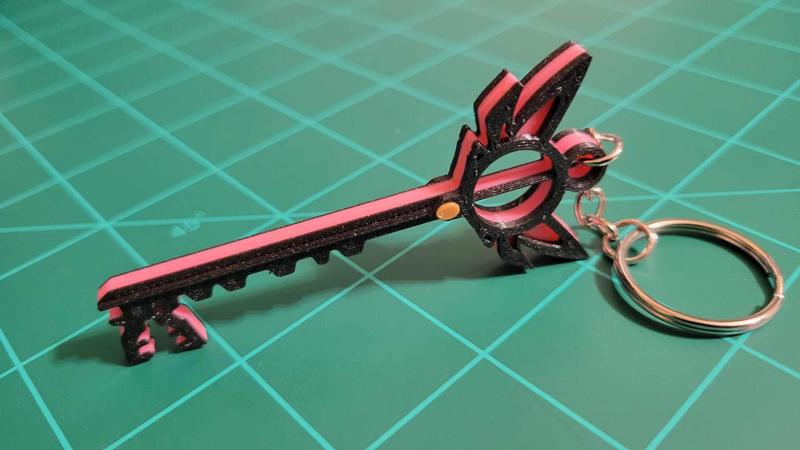 Hazbin Hotel KeeKee Key Keyblade