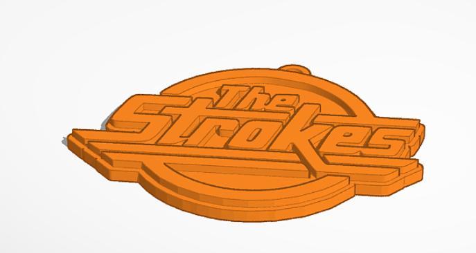 Key ring the strokes