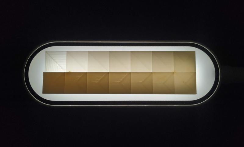 simple lithophane filament test