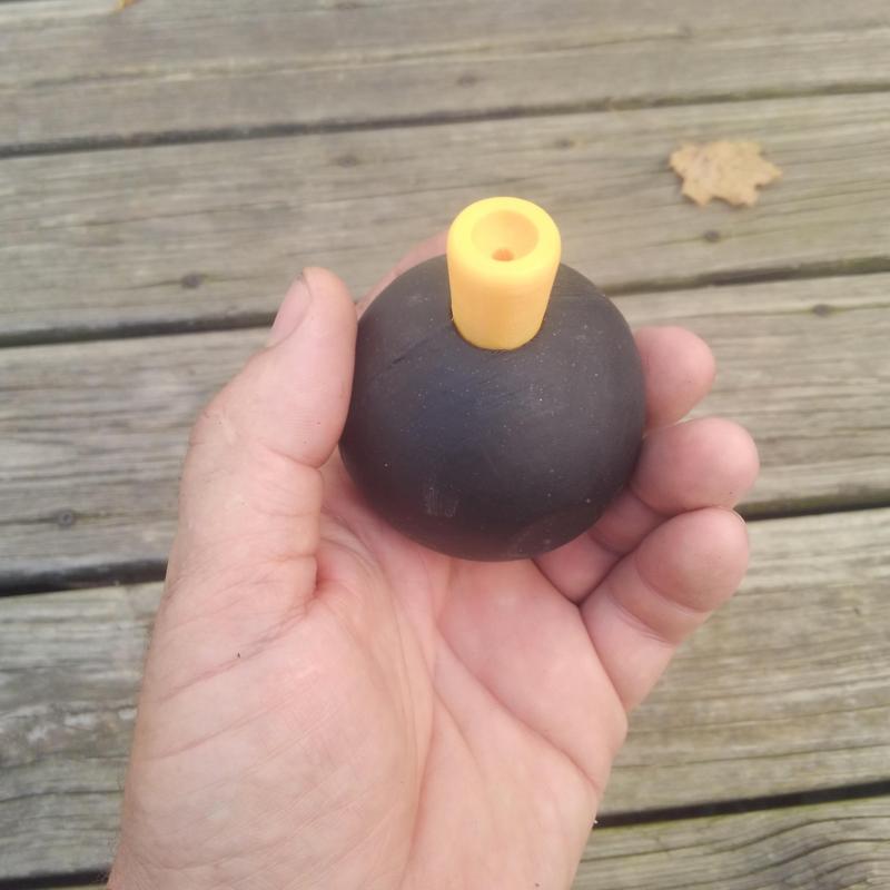 18th C. Hollow Shell and Common Fuze