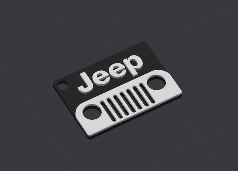 Jeep Keychain