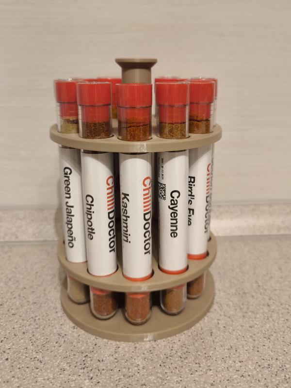 Stojánek na chilli zkumavky (Stand for chilli)