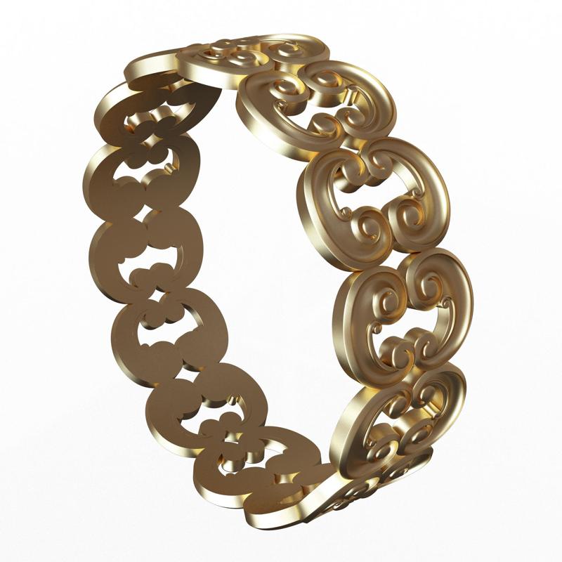 Jewellery Ring 05 Gold