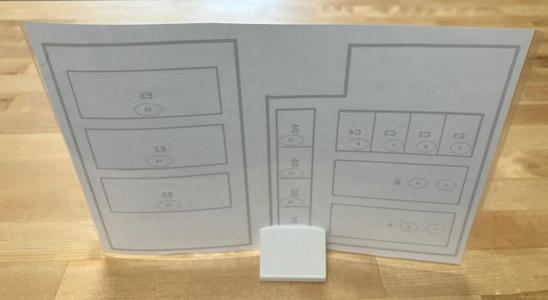 Paper Display Stand / Holder