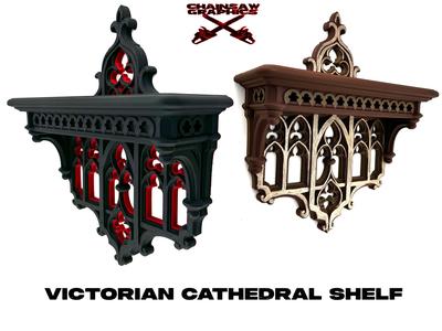 Victorian Cathedral Shelf