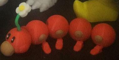 Oruga mario bros - Wiggler - Flower