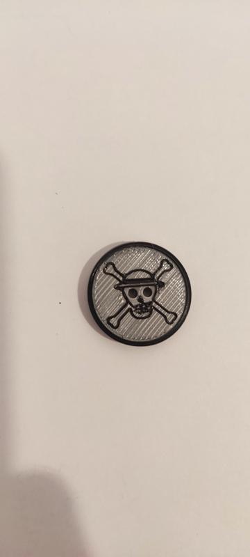 Button one piece / botón one piece