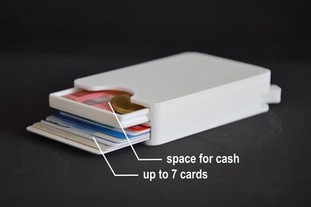 Slim Wallet - for 7 cards and cash