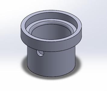 Intake Bi-Partido ( Dos partes ) para Ford Fiesta SE Titanium para filtro alto flujo K&N y F1-Z