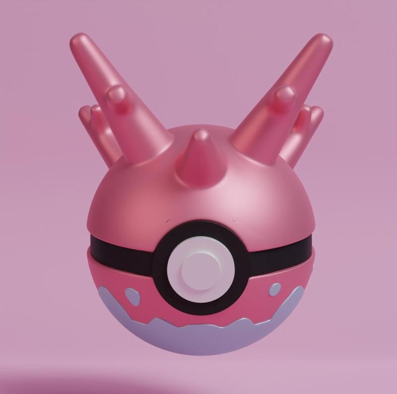 Pokemon Corsola  Pokeball