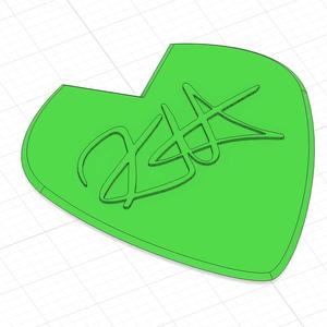 Kirk Hammett Signature Pick