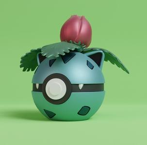 Pokemon Ivysaur Pokeball