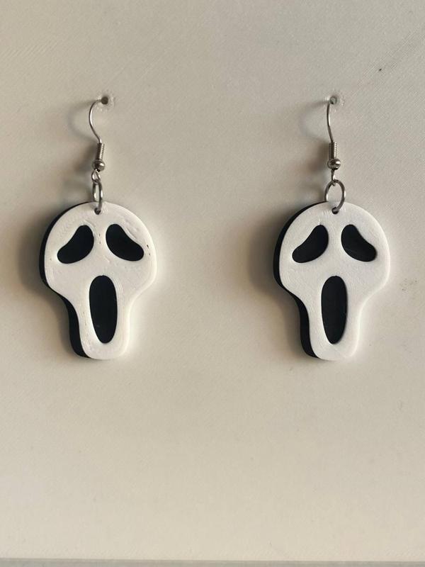 Earring Scream grito horror terror susto