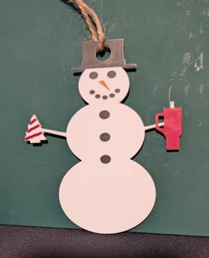 Snowman Stanley Ornament