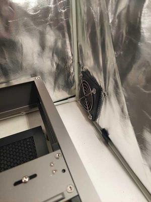 Verstärkungsplatte für Abluftlüfter der Schutzhülle des Creality Falcon2