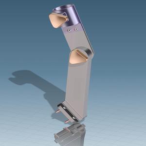 Umbrella holder for walking frame