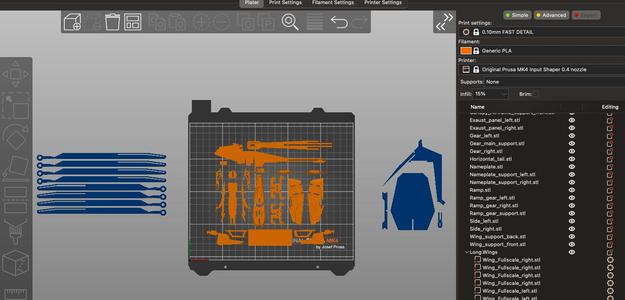 Dune - House Atreides Ornithopter - Kit(MK4)