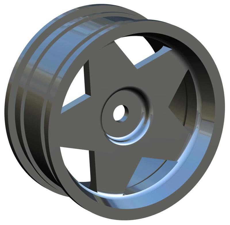 Tamiya TT 1:10 Felge | Rim 1/10 BB-A || W: 24mm