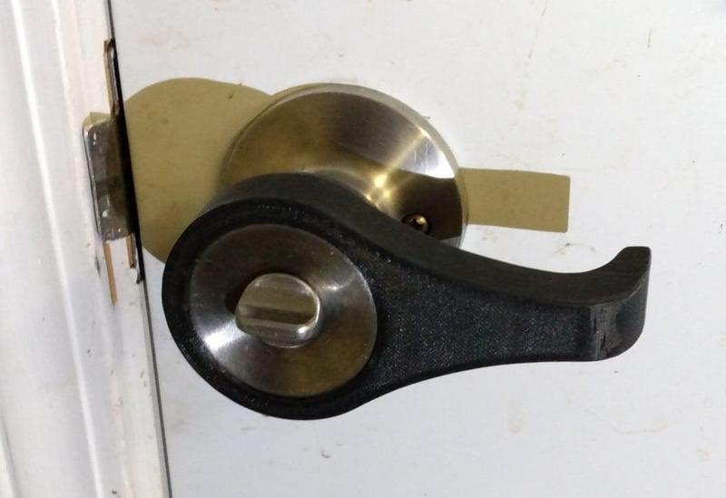 Robust Parametric Doorknob Levers (SCAD)