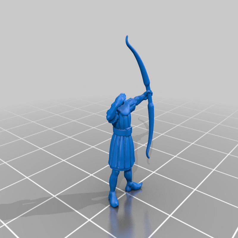 Miniature Medieval Archer