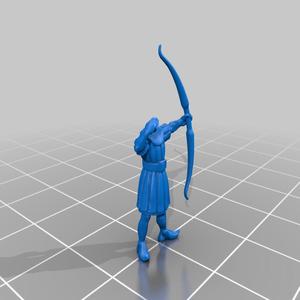 Miniature Medieval Archer