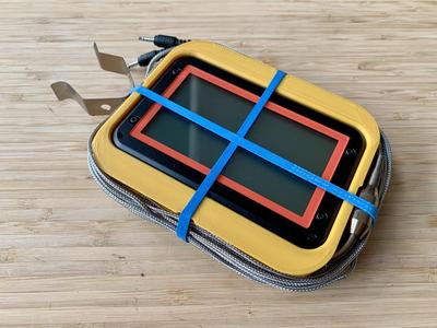 Storage shell for FireBoard2 drive smart thermometer controller