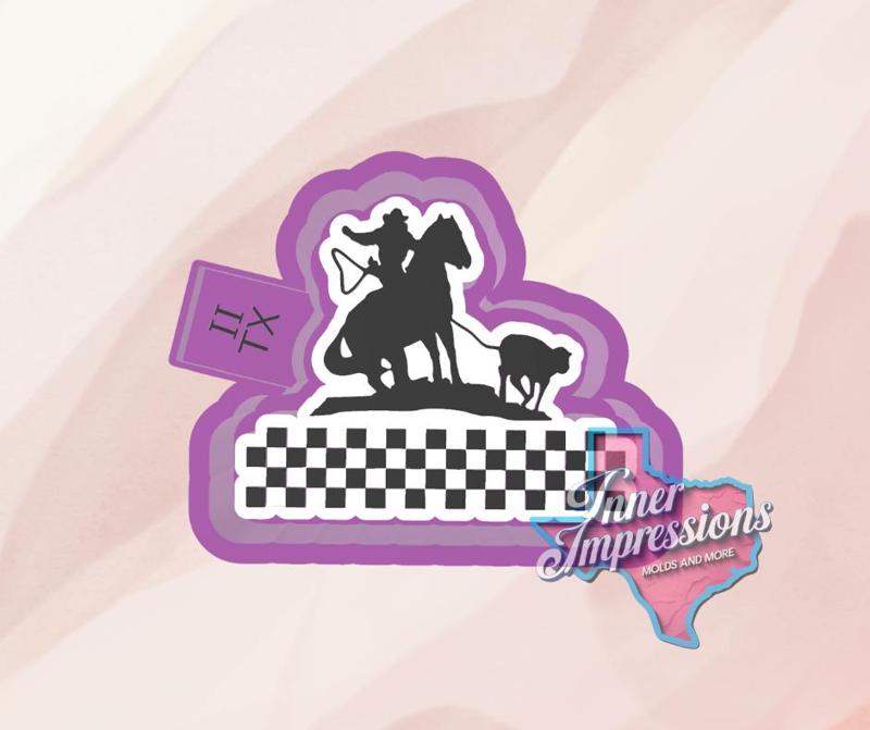 Rodeo Roping Freshie Mold