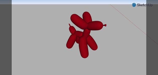 Dog Balloon Sculpture