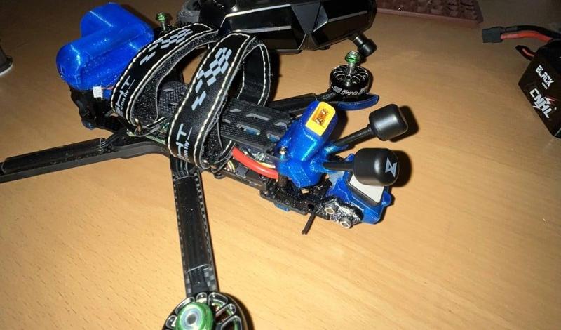 Walksnail Avatar Dual Antenna Mount for Nazgul5 v3