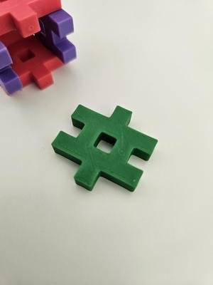 Ersatzbaustein für Puzzle Meli - Replacement building block for Puzzle Meli