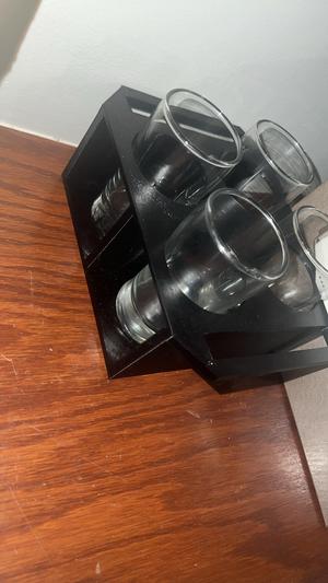 Beer flight holder square