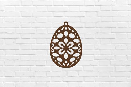 EASTER WALL DECORATION Spring rabbit wall hanging