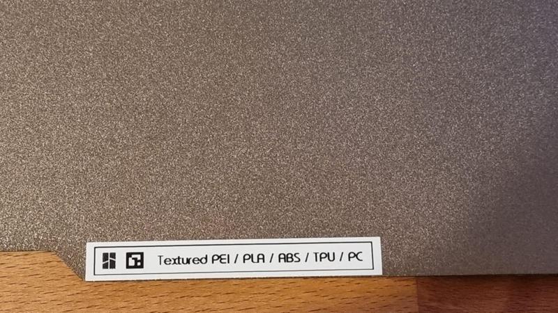 Bambu build plate QR Code (brother printer) - 12mm  (Updated Textured PEI/CoolPlate PEO)