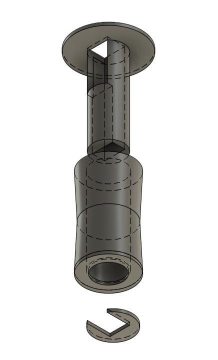 FLSUN V400 FILAMENT SPOOL HOLDER