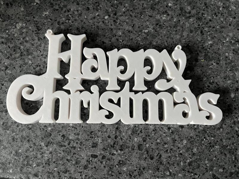 Happy Christmas Decoration