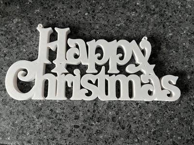 Happy Christmas Decoration