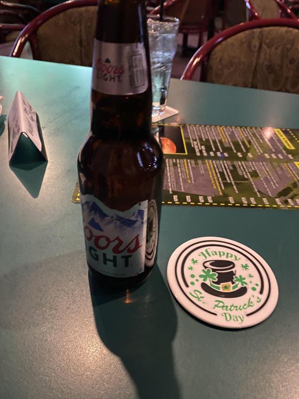 St. Patricks day coaster MMU