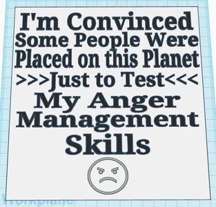 Anger Management Sign