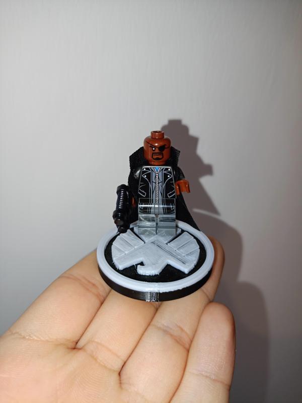 S.H.I.E.L.D. Custom LEGO Base Plate Minifigure