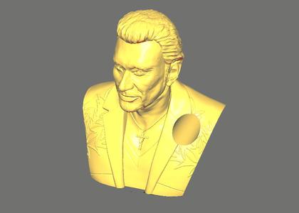 Johnny Hallyday key ring