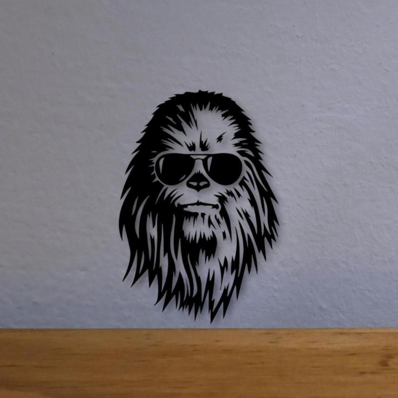 Chewbacca with frame glasses