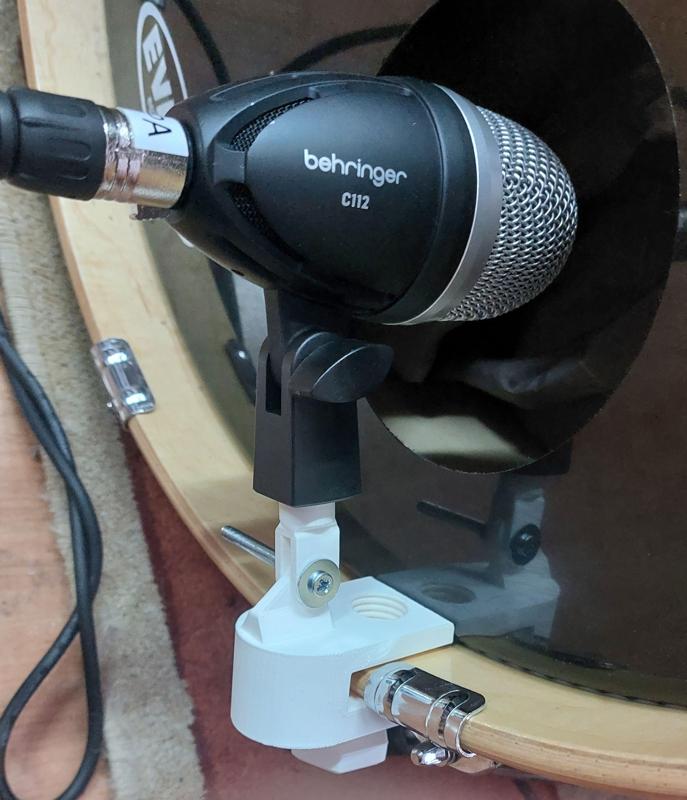 Microphone Holder for bass drum