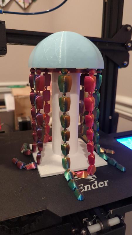 Ball and Socket Articulating Jellyfish