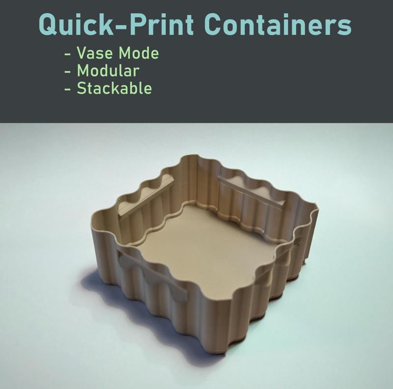 Quick-Print Containers
