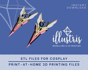 KAI'SA Star Guardian Knives STL Files [League of Legends]