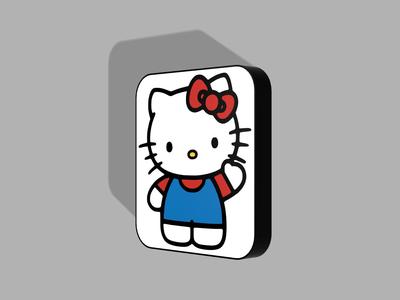 Hello Kitty LED Lightbox Sign