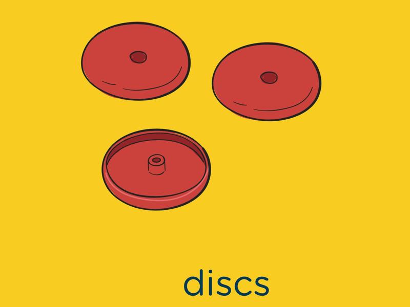 Additional Discs for Mark Rober's Disc Launcher