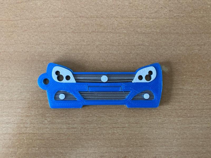 Opel Astra H Car Keychain