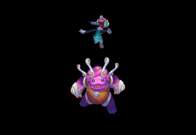 Space Groove Nunu & Willump - 12 Variant Print Pack (League of Legends)