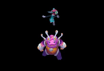 Space Groove Nunu & Willump - 12 Variant Print Pack (League of Legends)